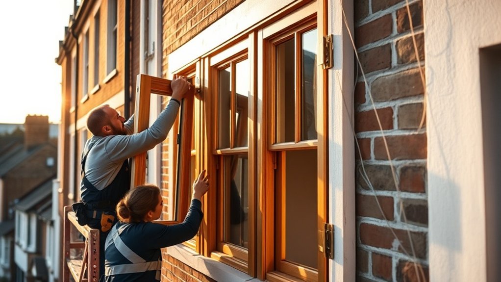 Wooden Window Installation Staines-upon-Thames
